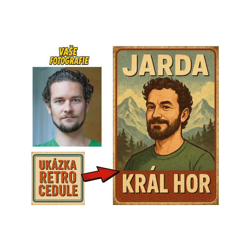 Retro cedule - Turistika