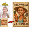 Retro cedule - Zahrádkaření