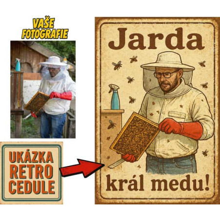 Retro cedule - Včelaření