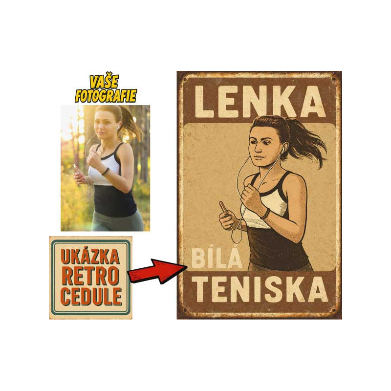 Retro cedule - Běhání