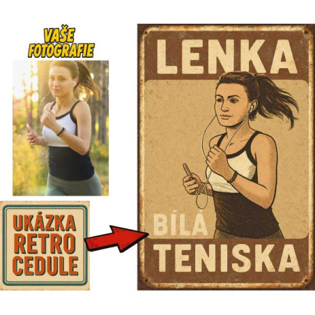 Retro cedule - Běhání