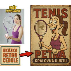 Retro cedule - Tenis