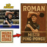 Retro cedule - Stolní tenis