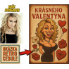 Retro cedule - Sv. Valentýn