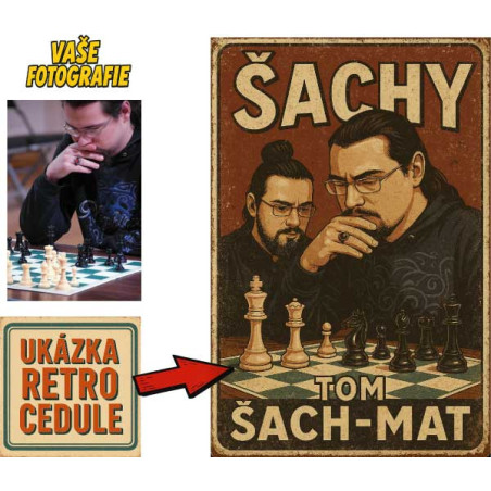 Retro cedule - Šachy