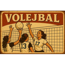 Retro cedule - Volejbal