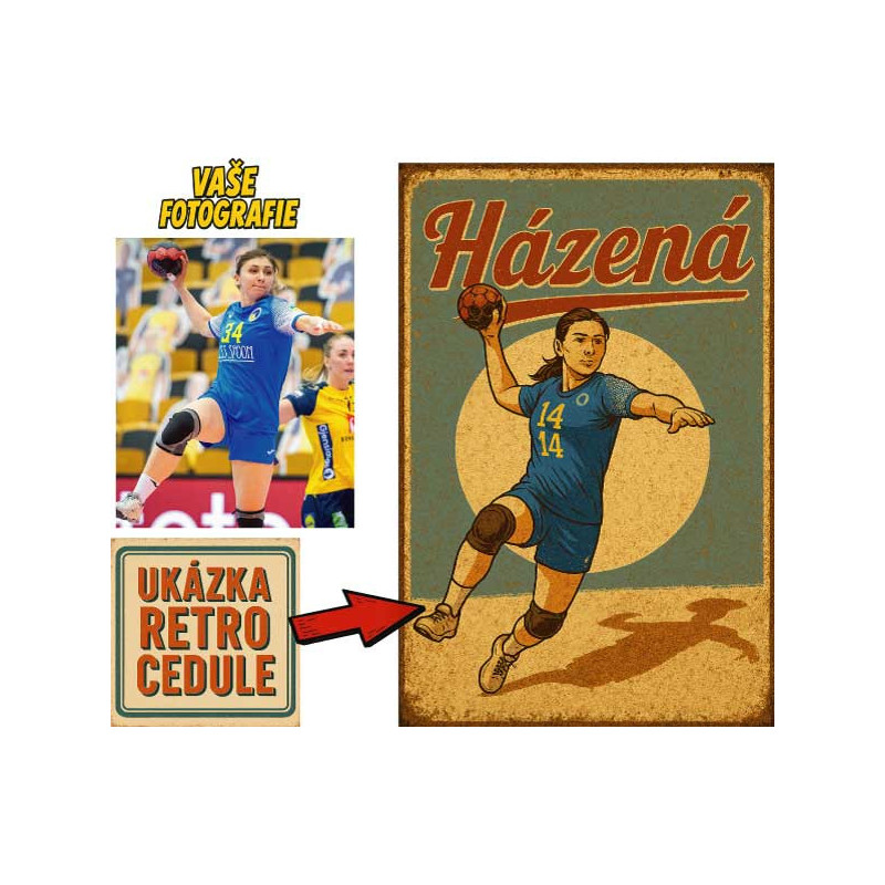 Retro cedule - Házená