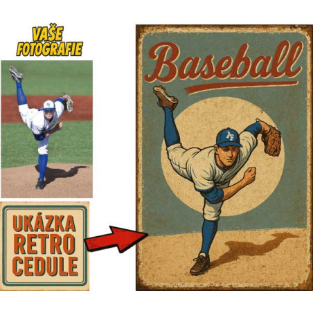 Retro cedule - Baseball