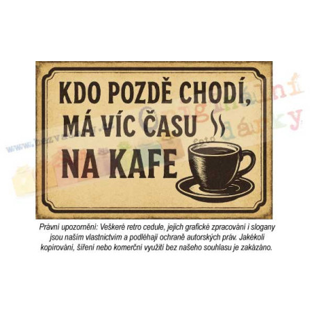 Retro cedule - Kuchyně