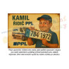 Retro cedule - Řidič PPL