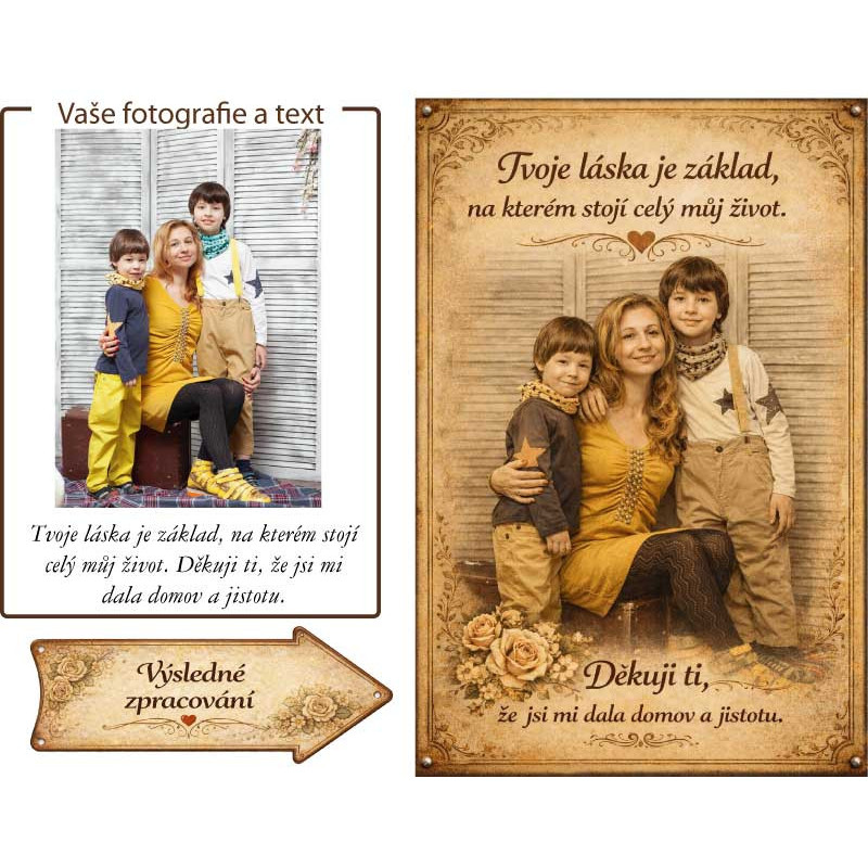 Retro cedule - pro maminku