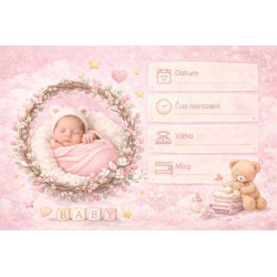 Cedule - narození dítěte 6