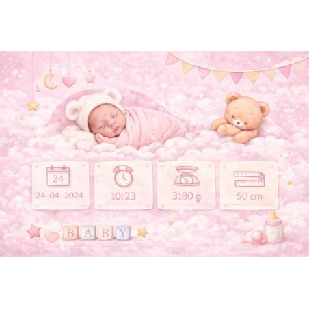 Cedule - narození dítěte , narození miminka