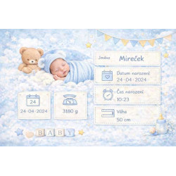 Cedule - narození dítěte 9
