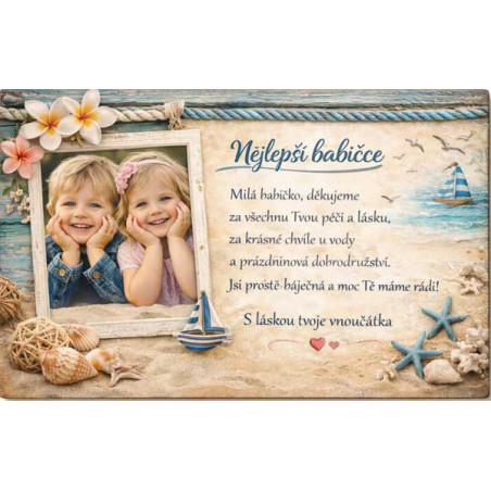 Retro cedule - pro babičku