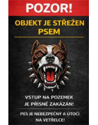 Zabezpečovací cedule | Ostraha objektu, kamerový systém