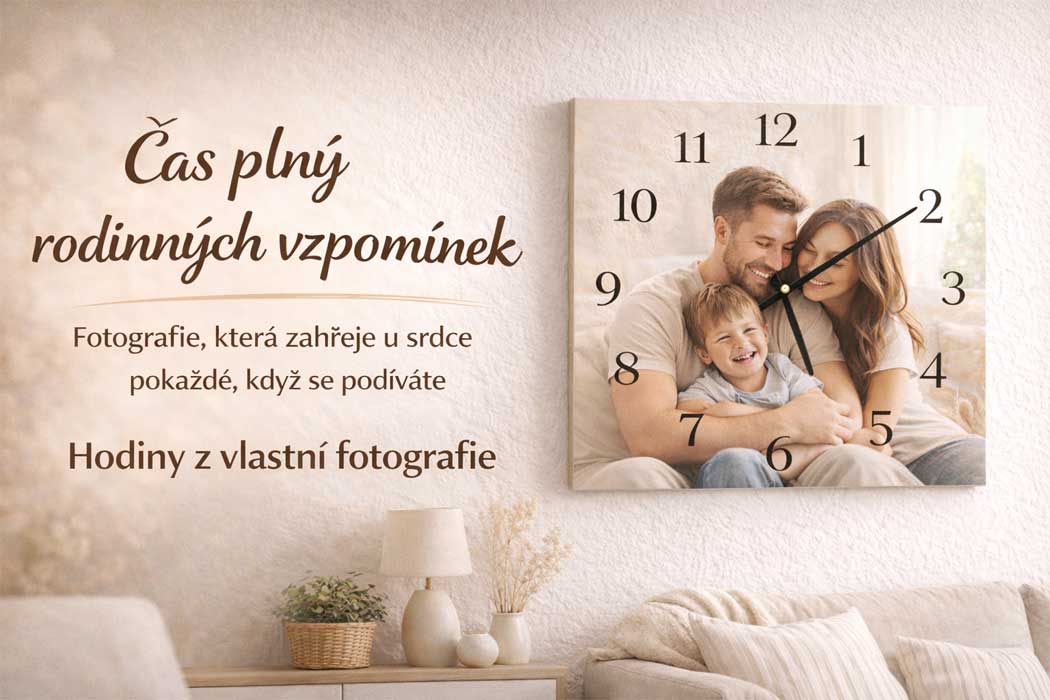 hodiny z fota